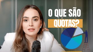 O que são as quotas da empresa  Bruna Puga [upl. by Lleuqram]