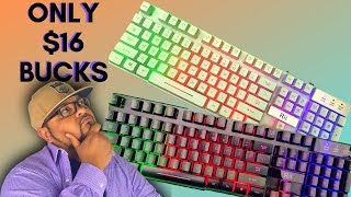 Rii RK100 Multiple Color Rainbow Led Keyboard Giveaway Ended [upl. by Gamali309]