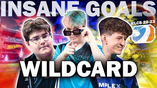 The Best Wildcard Goals RLCS World Championship 2023  Rocket League [upl. by Menell]