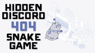 How to Play the HIDDEN Discord 404 Snake Game Discord Secrets [upl. by Jeaz]