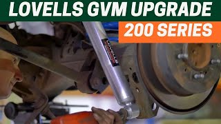 GVM Upgrade 200 Series Landcruiser with Lovells Suspension Thats how its done [upl. by Hadleigh]