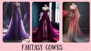 Designer Evening gownsParty wear gownsDreamy wedding gownsfashion gown viralvideos [upl. by Woodhead]