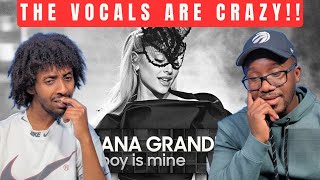 Ariana Grande  the boy is mine LIVEReactionReview [upl. by Tikna]