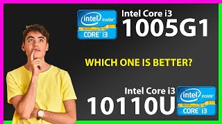 INTEL Core i3 1005G1 vs INTEL Core i3 10110U Technical Comparison [upl. by Tsyhtema]