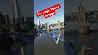 Daring P51 Flight Through Tower Bridge 🛩️  MSFS 2024 [upl. by Dhiman]