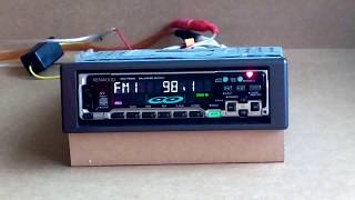 Kenwood KDCPS909  Competition Head Unit [upl. by Einnalem]