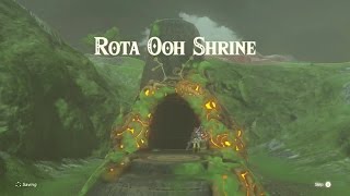 Zelda Breath of the Wild  Rota Ooh Shrine  Central Tower Region [upl. by Thais]