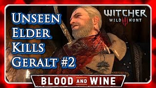 Witcher 3 🌟 BLOOD AND WINE 🌟 Geralt Dies for Talking Too Much [upl. by Kciredohr]