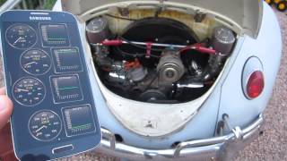 Torque app running on 1963 VW Bug [upl. by Belita394]