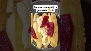 Banana com queijo e goiabada delicia receitas [upl. by Sachsse598]