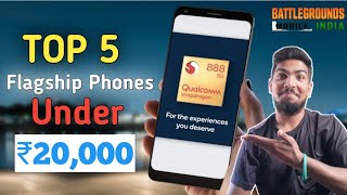 Top 5 Best Snapdragon 888 Phones Under 20000  World Best Gaming Smartphone [upl. by Kenley]