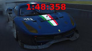 Ferrari 488 GT3 RedBullRing in Rain Track Guide 148358 [upl. by Strait]