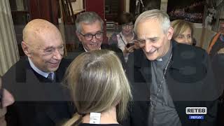 Sulmona  Dialoghi sulla pace con il Cardinale Zuppi [upl. by Blondell]