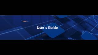 Users Guide [upl. by Ellehcir]