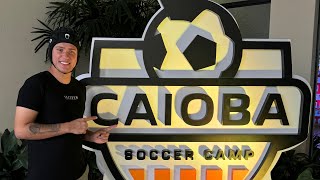 CHEGUEI NO CAIOBA Lugar chique demais de futebol [upl. by Eamaj]