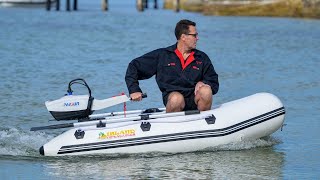 Parsun 3HP Electric Outboard Motor for Inflatable Boats and Dinghies [upl. by Ayak]