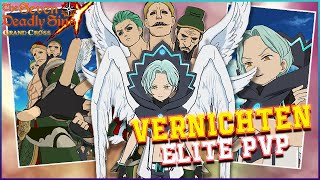 Sariel amp Tarmiel vernichten Elite PvP Archangel Team  Seven Deadly Sins Grand Cross Deutsch [upl. by Ait]