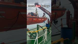 Rescue boat Bach gye😱😨SarveshSeaSyustumm shorts [upl. by Paco]