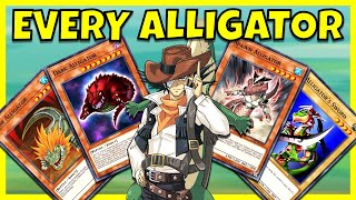 EVERY Alligator Monster in YuGiOh [upl. by Switzer]