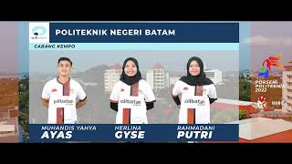 Polibatam Goes To Porseni Politeknik 2022 Banjarmasin [upl. by Terrell977]