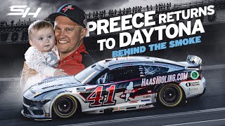 All Access Ryan Preece Returns to Daytona After His Awful Crash  Behind The Smoke  StewartHaas [upl. by Mendy]