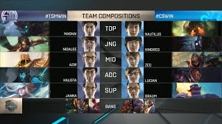 C9 vs TSM Highlights  CLOUD9 vs TEAM SOLOMID Game 2 NA LCS Playoffs  SPRING 2016 Quarterfinal 1 [upl. by Aihsemak]