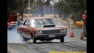 2015 MOPAR Nationals TnT – Andrews 1978 Chrysler Valiant Sedan [upl. by Loginov150]