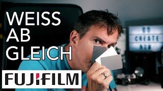 So gehts Weissabgleich mit Fujifilm [upl. by Dzoba]