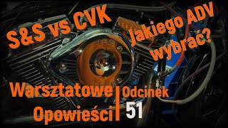 Warsztatowe Opowieści Odc 51 Gaźnik Harley CVK vs SampS na hamowni Przewody hamulcowe Wybieramy ADV [upl. by Slavic]