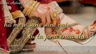 Laung Laachi Title  Mannat Noor  Ammy Virk  WhatsApp Status Video Sandali Sandali naina vich [upl. by Rafe]