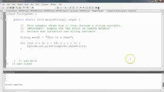 Java  Strings using loops [upl. by Hafler]