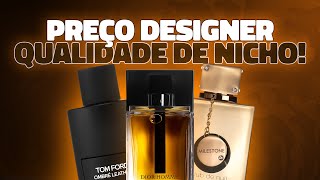 6 perfumes DESIGNERS com QUALIDADE DE NICHO [upl. by Drusus]