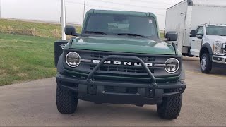 2024 Ford Bronco Black Diamond Sport Utility New walk around for sale in Beaver Dam Wisconsin [upl. by Aihsram]