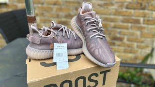 Adidas Yeezy Boost 350 V2 Mono Mist Unboxing [upl. by Veleda438]