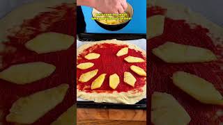 🇮🇹🍕Double Pineapple Double Anchovy  the most beloved pizza by Italians👅💦 recipe food cooking [upl. by Masera]