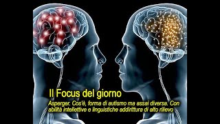 Focus Sindrome di Asperger 40 cose da sapere Disturbo autistico ma con alte abilità intellettive [upl. by Eedeed]