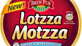 Brew Pub Pizza Lotzza Motzza Chicken Alfredo [upl. by Jos]