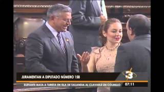 El Congreso se completa con su diputado 158 [upl. by Kynthia]