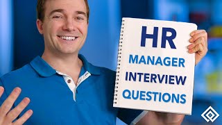 15 Common HR Manager Interview Questions and Answers [upl. by Frasquito]