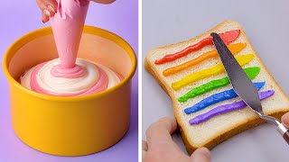 Top 10 Cake And Dessert Recipes  Most Amazing Cake Decorating Tutorials For Everyone 3 [upl. by Enerehs]