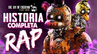 La HISTORIA OFICIAL🍕 en RAP de FNAF THE JOY OF CREATION  Story Mode 🍕 TJOC Story Mode [upl. by Eolc]