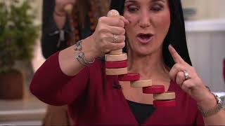 Set of 2 TrueBalance Wooden Handheld Balancers on QVC [upl. by Narruc]