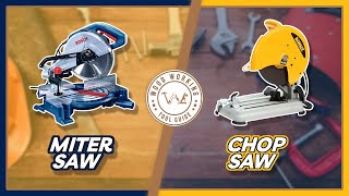 Miter Saw vs Chop Saw Which Wins for Your Woodwork [upl. by Nager]