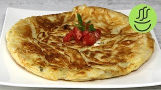 5 Dakikada Harika Kızarmış Tava Böreği  Tavada Börek [upl. by Alister576]