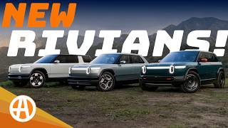 Meet the Rivian R2 R3 and R3X electric crossovers [upl. by Annayrb1]