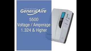 Model 5500 Steam Humidifier  Initial Voltage  Amperage Setting Rev 1324 or Higher [upl. by Annasiul]