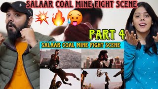 SALAAR MOVIE COAL MINE FIGHT SCENE REACTION  PRABHAS  PRITHVIRAJ  PRASHANTH NEEL [upl. by Lahey]