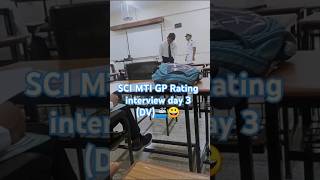 SCI MTI GP rating interview TS Rahman Nusi maritime academy merchant Navy Indian navy dns navy [upl. by Sydel]