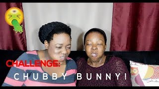 Jo Tyler Chubby Bunny Challenge Ft Mommy [upl. by Lorianne]