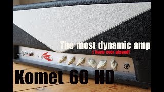 Komet 60 HD  The most dynamic amp I have ever played  Demo by Simon Gotthelf [upl. by Shamma]